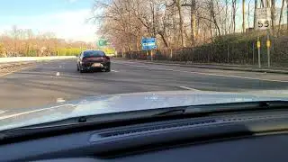 Honda Accord 2.0t Stage 2 chasing Dodge Charger Scat pack 392