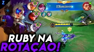 COMO ACABAR COM O JOGO EM 10 MINUTOS!! - RUBY GAMEPLAY | Mobile Legends