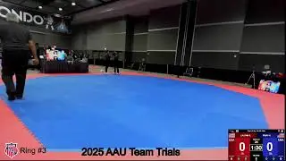 AAU TKD Team Trial 07/28/25-Ring#3 Finals