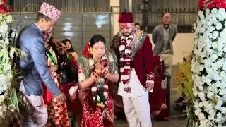Magical Saptapadi (7 Pheras) in Nepali Wedding | Bride & Groom Circle Sacred Fire ❤️