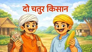 दो चतुर किसान । धार्मिक कहानी । ज्ञानवर्धक । moral story। bad time story।