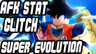 AFK STAT GLITCH ON ROBLOX SUPER EVOLUTION [BETA] | HOW TO AFK GRIND ON SUPER EVOLUTION (Roblox