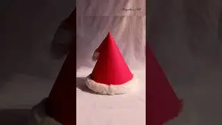 Santa Claus Cap Making With Paper #christmas #santahat #christmascrafts
