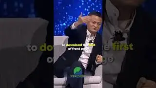 JACK MA HAD TO PROVE HE WASN'T LYING!!! #jackma #jackmaspeech #shorts