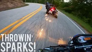 GIRL Dragging Knee On Tail Of The Dragon 🐉