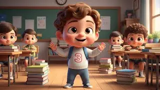 Study Time Magic Fun ✨📚 Fun Learning Song for Kids | Happy Studytime Adventure