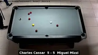 Charles Cassar vs Miguel Mizzi | World Mens Ranking Tournament 1 | Round 1