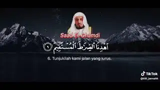 SURAH AL FATIHAH SYEKH SA'AD AL GHAMDI MECCA ARAB SAUDI 