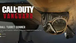 Call of Duty: Vanguard - New Ball Turret Gunner Killstreak Gameplay