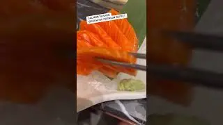 Salmon Sashimi at Sukhishi Premium Buffet| Super Yummy