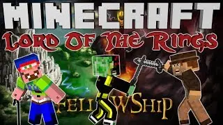 Minecraft Lord Of The Rings Fellowship - Elven Portal and I Kill Germ #16