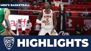 Utah vs. Utah Valley Men's Basketball Highlights | 2023-24 Season
