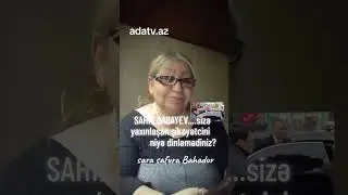 SAHİL BABAYEV ona yaxınlaşan şikayətcini dinləməkdən imtina edib!
