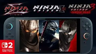 Ninja Gaiden Master Collection Nintendo Switch 2 Performance: Handheld Gameplay