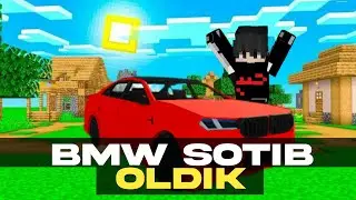 Minecraft / BMW sotib oldik 😎 / #minecraft #bmw #artifact #qishloqi #reker #yasiko #readruk #rek