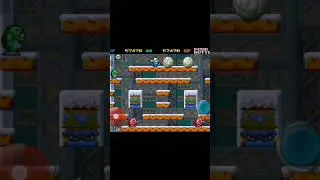 Snow Bros. - Nick & Tom - Toaplan 1990 level 3 - 2 players 1 credit gameplay