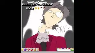 AYeah :) #aceattorney #milesedgeworth  #givemebackmykids #art #speedpaint #meme