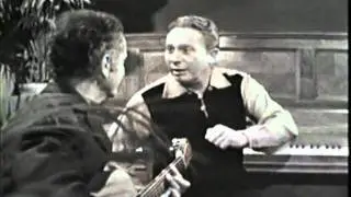 Georges Brassens et Charles Trenet