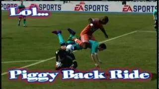 Fifa 12 - Funniest Player Impact Engine FAIL!