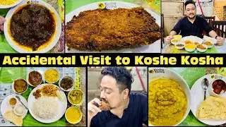 Koshe Kosha | Non-Veg Thali, Kosha Mangsho, Fish Fry | Legendary Bengali Restaurant at Hati Bagan
