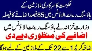 House Rent Allowance increase | Government increase salary | Big News for Govt. Employee 