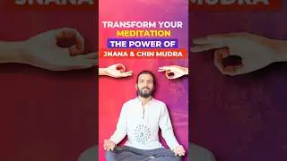 Unlock Inner Peace with Jnana & Chin Mudra #mudra #yoga #yogamudra #innerpeace