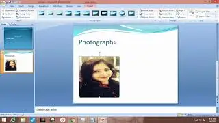 MS PowerPoint Tutorial 2: Add Text, Add new Slide, Use Design Template and View Presentation