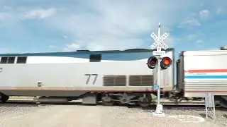 CR 88 Railroad Crossing, Delhi, CO with New Signals!