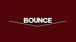 Motion Graphics in After Effects | Text Bounce Animation in After Effects