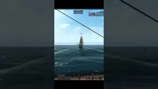 Why you can't turn your back on your opponent.#shorts #gaming [Naval Action]