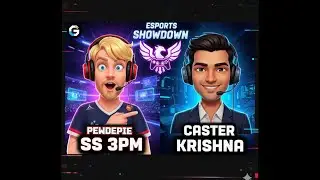 SUNDAY SHOWDOWN 🔥| PRESENTED BY PEWDIEPIE PAID SCRIMS✨ | CASTER KRISHNA🚀