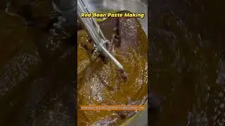 Good Quality Large Red Bean Paste Cooking Pot with Mixer Machine #cookingmixer #machine#beanpaste