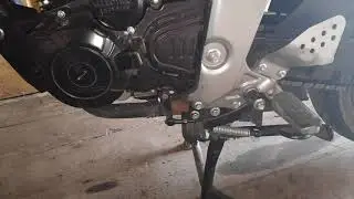 Forte ft250 cka, исправление косяка с выхлопной трубой