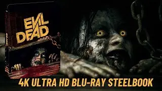 Зловещие мертвецы (2013) Scream Factory 4K Ultra HD Blu-ray ограниченное издание Steelbook