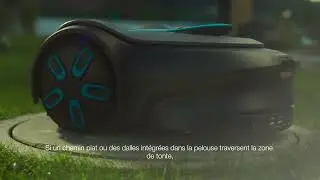 Installation tondeuse robot smart SILENO max - Etape 3 : pose du c&acirc;ble p&eacute;riph&eacute;rique & du c&acirc;ble guide
