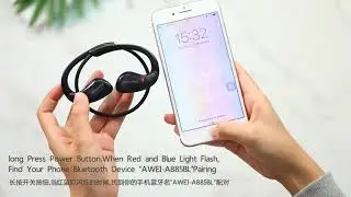 AWEI A885BL Bluetooth Waterproof Headphones #أشتريها_مننا