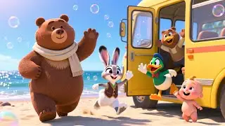 Dolphin Sings in Bubble Land 🐬🫧 | Fun Animal & Water Song for Kids | Playful Learning Rhyme
