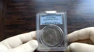 1902 матовая проба короны pcgs pr66 драгоценный камень