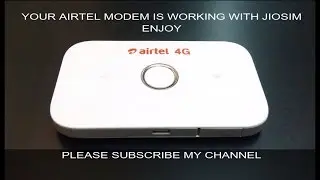 Adding Reliance Jio or any APN on Unlocked Airtel 4g Huawei E5573 and working on it
