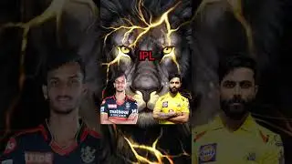 CSK vs RCB || CAMPARE||11 players # shorts # viral # Tranding # status video # YouTube shorts video