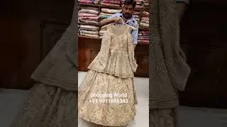 wonderful Lehenge 💖 Shopping World+91 9911806343