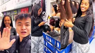 Kaier's business thinking amazed Ali! Kaier resells cheap Chinese braids!