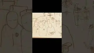 Craig's Art Short 7&ndash; Sketchbook &lsquo;Doodle' to finished Painting #shorts