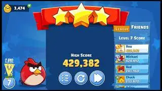 20-08-2020 Angry Birds Friends Tournament Week 810 Level 7 Topscore 429382 with POWER UP