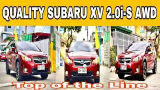 Quality Subaru XV 2.0i-S AWD Top of the Line