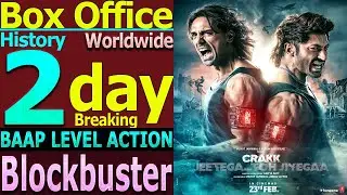Crakk 2 Days Total Worldwide Box Office Gross Collection Record Breaking Collection