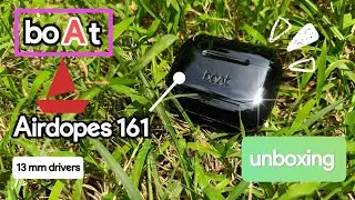 Unboxing boAt Airdopes 161 New Varient With 50 HRS Playback & Beast Mode || Best TWS under 1000 💸💲||