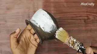 Best Out Of Waste / Easy Pot Painting using Bindi / DIY pot painting ideas / mitti ke matke ka
