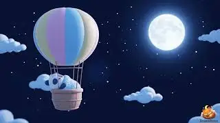 SleepyPanda Lullaby 🐼 Gentle Night Balloon Lullaby for Babies and Toddlers