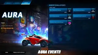 *НОВОЕ* событие &laquo;АУРА&raquo; в Rocket League!! (БЕСПЛАТНЫЙ ВЫПАД НА ЧЕРНОМ РЫНКЕ) - Обновление Rocket L...